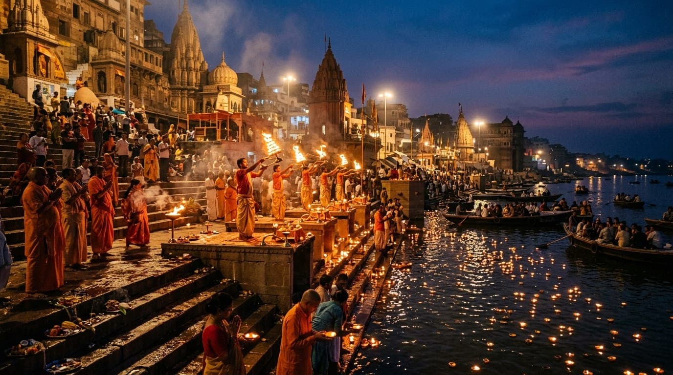 Kashi Ganga Ghats for Pitru Karma